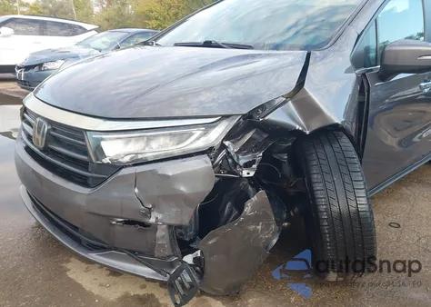 2022 Honda Odyssey Ex-L from USA, damaged, VIN 5FNRL6H7XNB008974